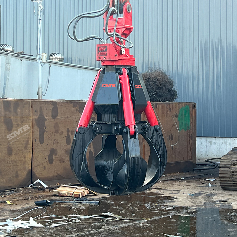 Excavator Scrap Grapple